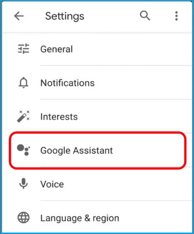 How to turn off Google Assistant