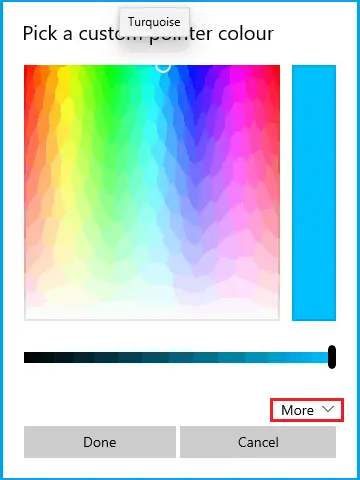 How to Change Mouse Pointer Color
