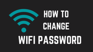 Change WIFI password in Windows 10
