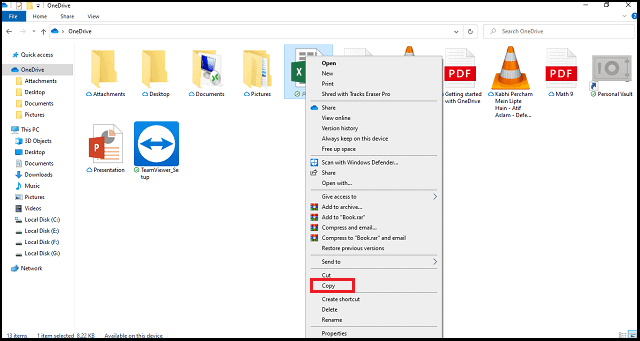 how to move files from onedrive to pc