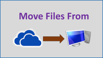 how to move files from onedrive to pc