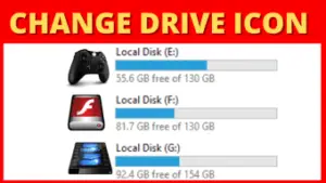 how to change drive icon