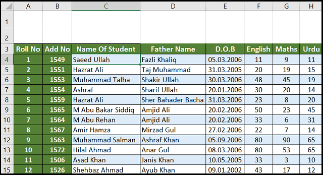 how to freeze multiple panes in excel