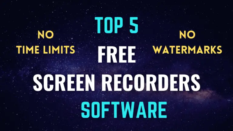best screen recording software for PC