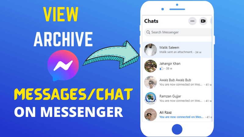 How To Retrieve Archived Messages On Facebook Messenger App