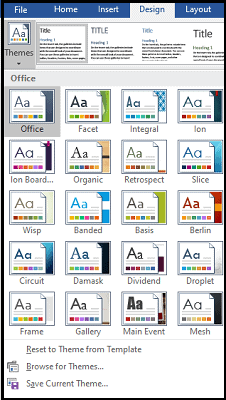 how to make table of contents in MS word