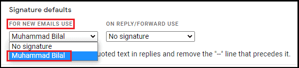 How to Insert Signature in Gmail