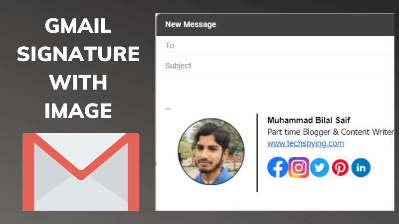 put pic in email for gmail