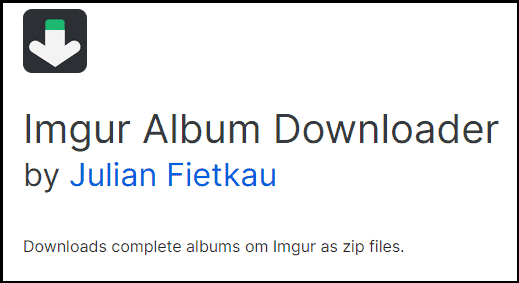 Download Imgur Album