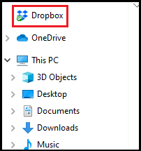 how to add dropbox to file explorer