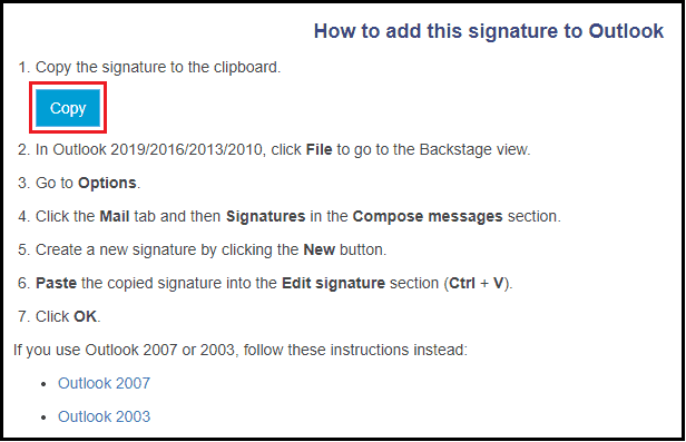 how do i add a signature to my office 365 outlook email