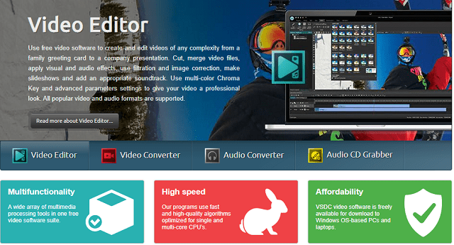 VSDC Video Editing Tool