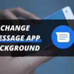 How to change message background color on android