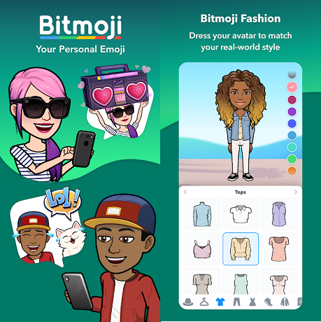 Bitmoji - best emoji app for android