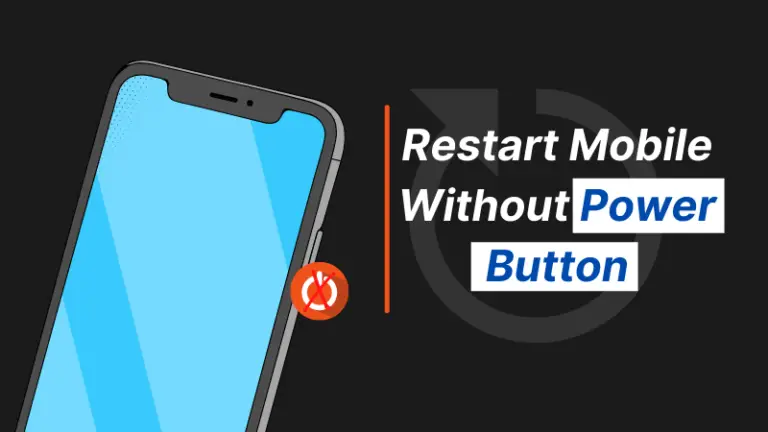 restart mobile without power button