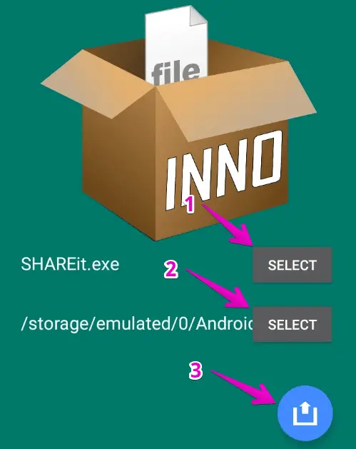 run exe files on android device