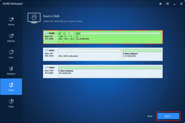 clone M2 SSD to SATA SSD