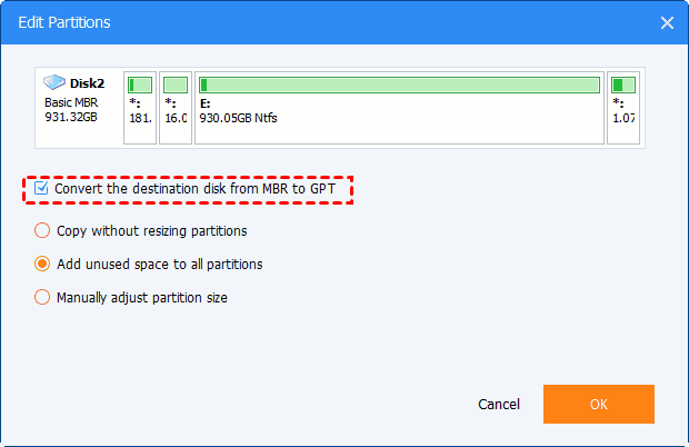 clone M2 SSD to SATA SSD