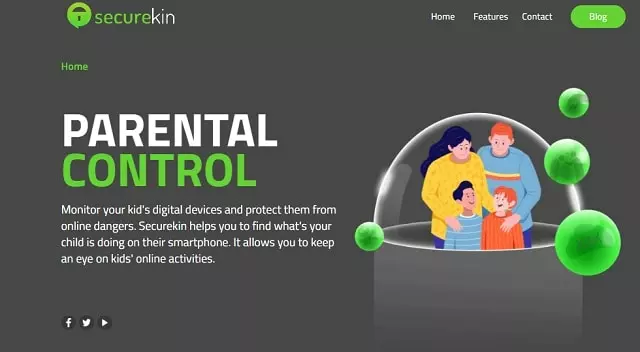 Securekin spying app