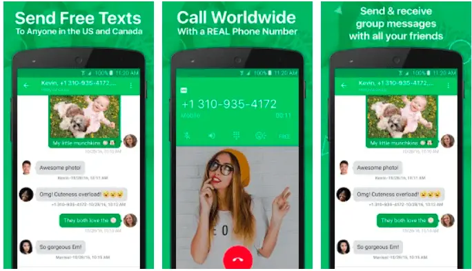 TextPlus - get a free USA number for WhatsApp