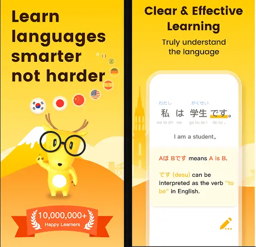 LingoDeer - best apps to learn japanese