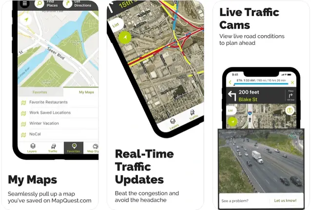 Mapquest - Best Navigation Apps