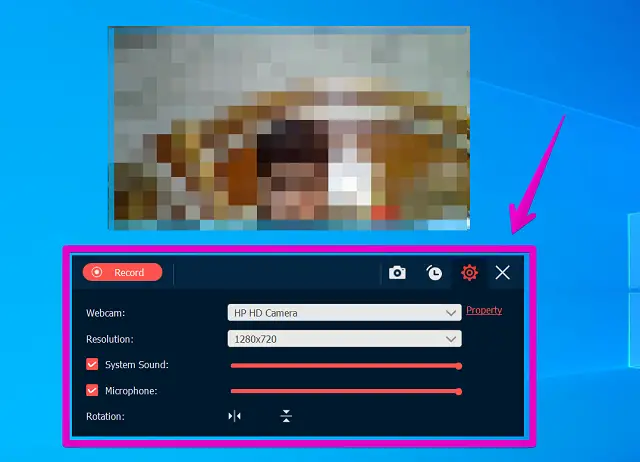 Webcam Recorder - AnyRec Screen Recorder