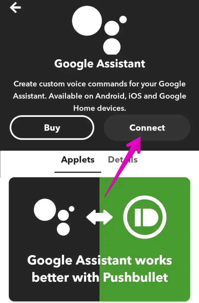 Connect Your Google Assistant Account with IFTTT