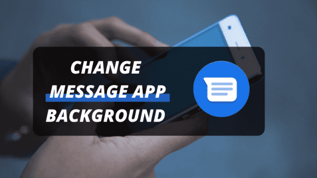 How to change message background color on android