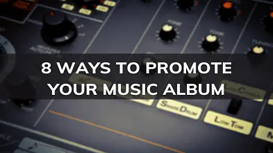 Promote online your music album